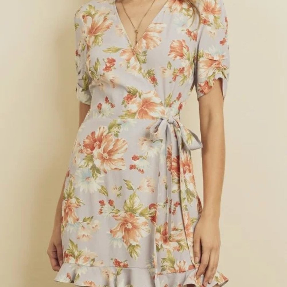Dress Forum Wrap Romper sz S